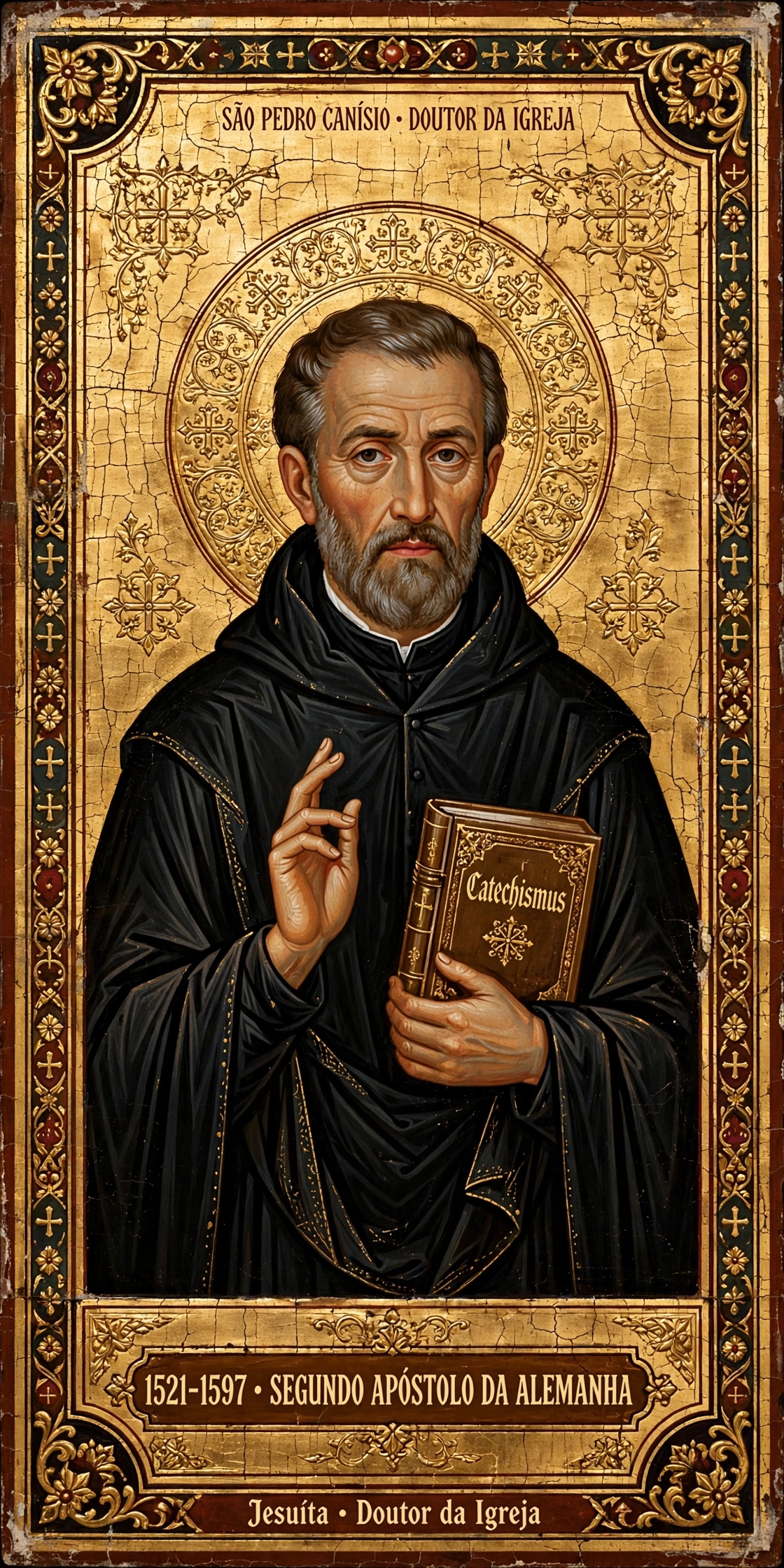 Pintura sacra de São Pedro Canísio