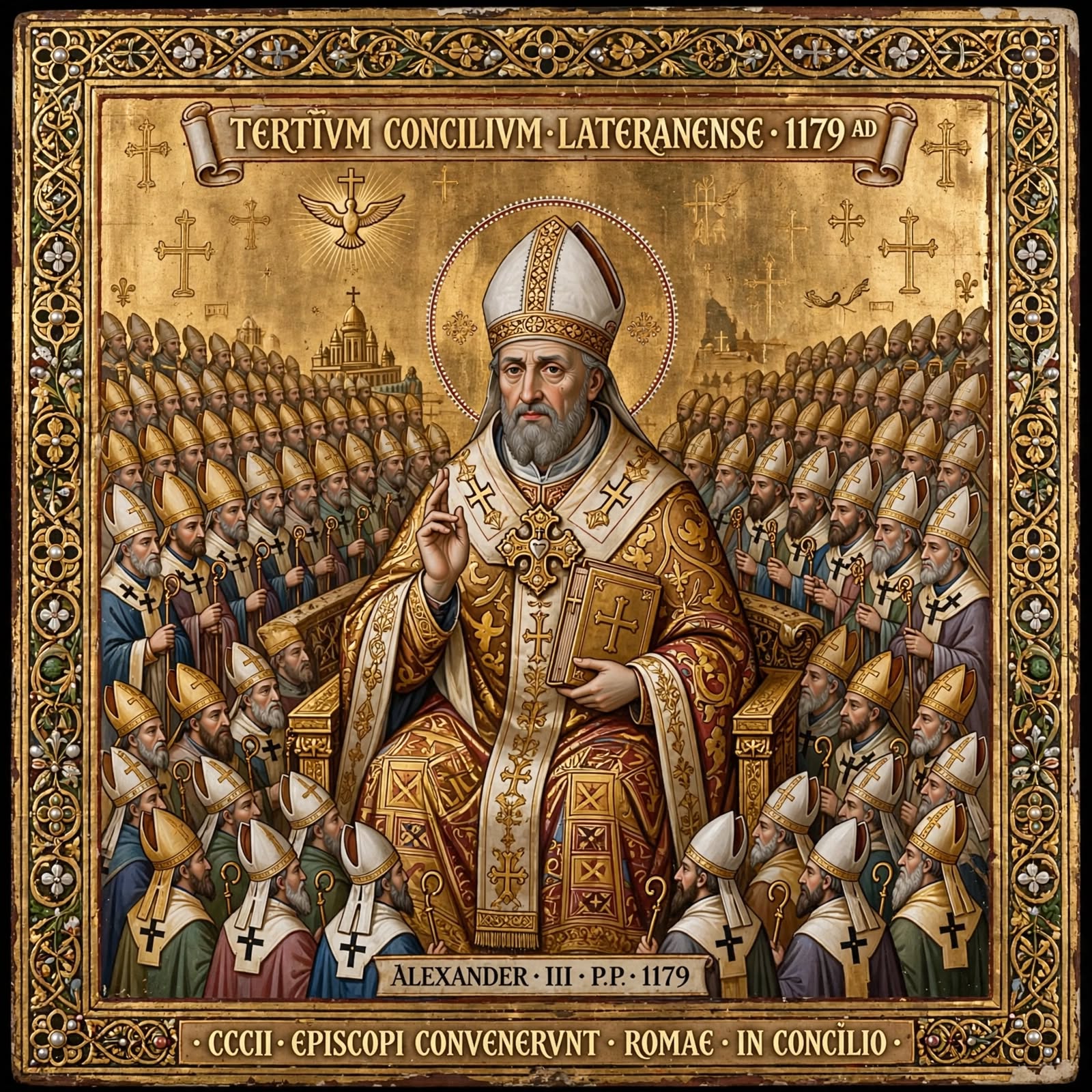 Representação artística sacra - Latrão III
