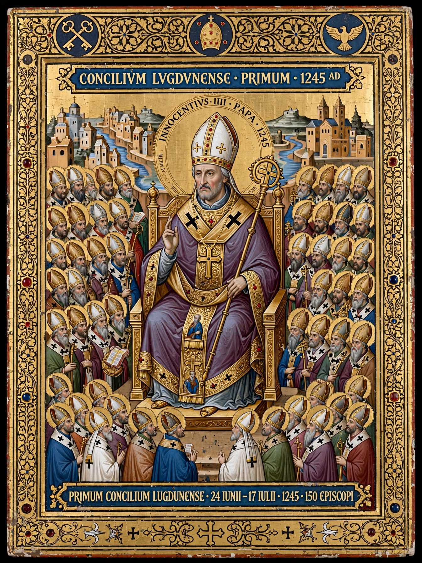 Representação artística sacra - Lião II