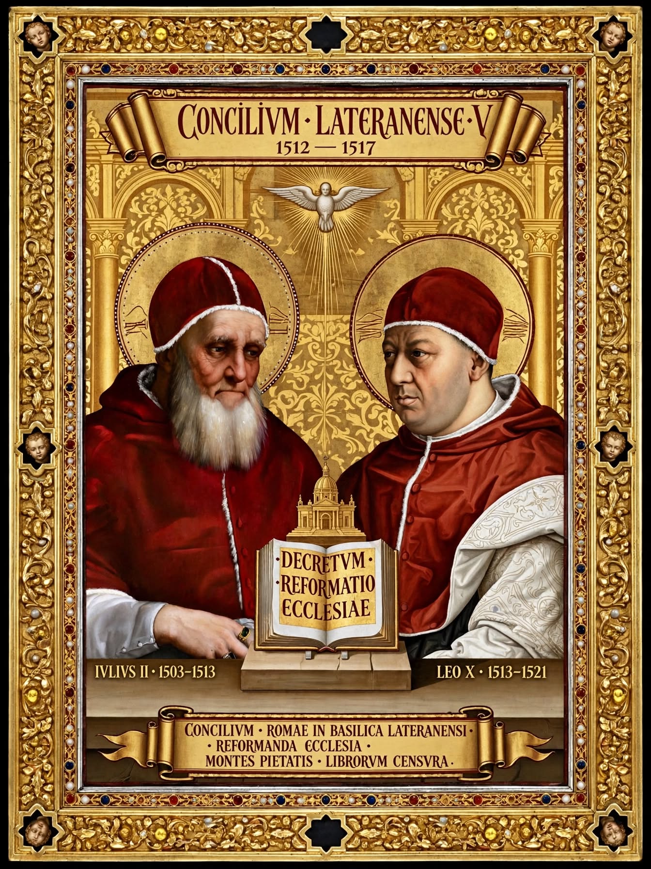 Representação artística sacra - Latrão V