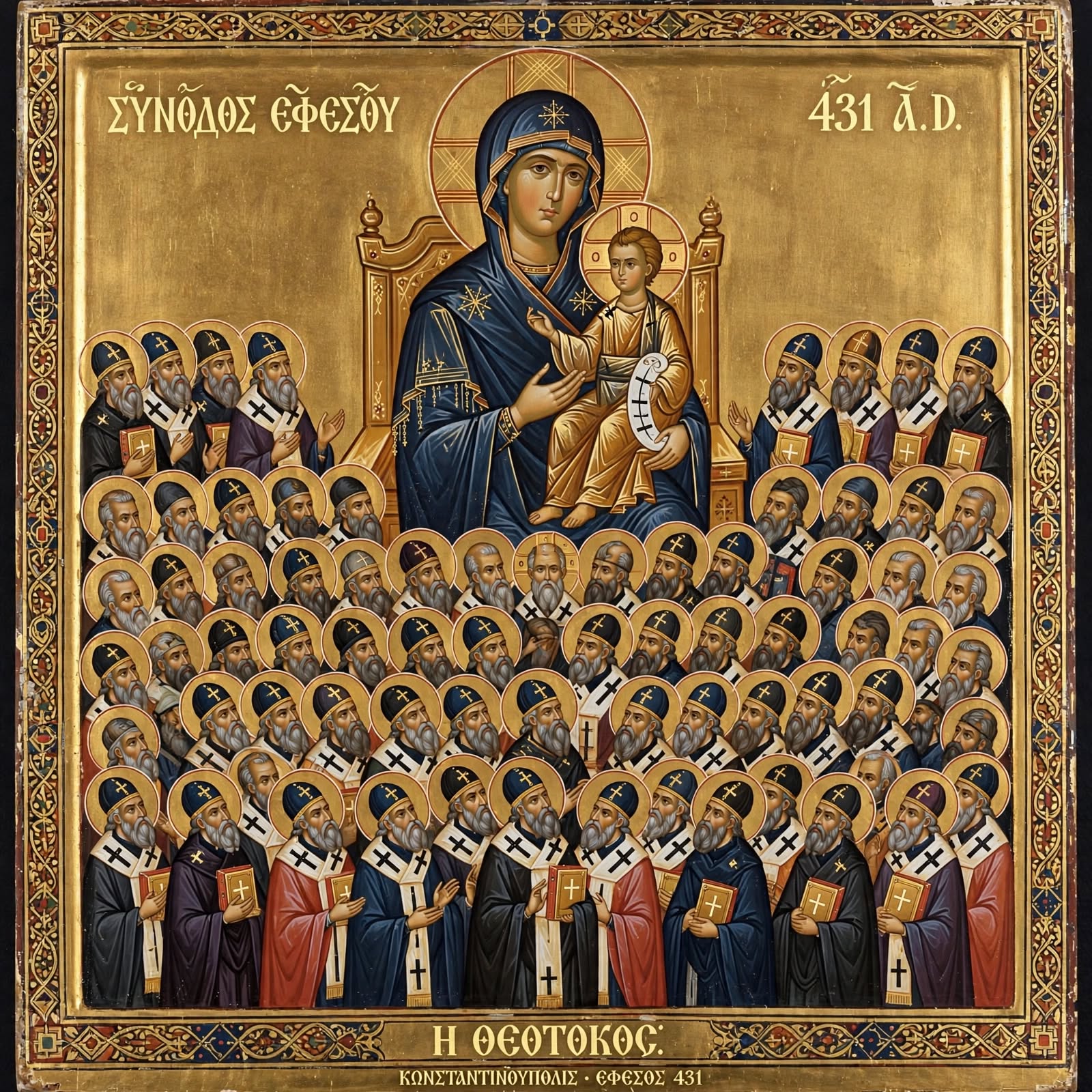 Representação artística sacra - Constantinopla I
