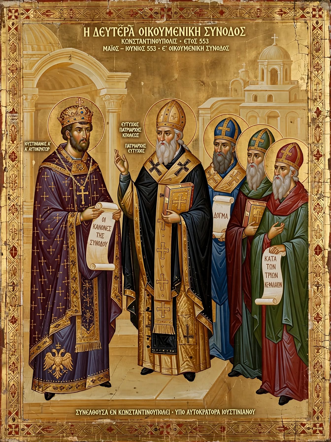 Representação artística sacra - Calcedônia