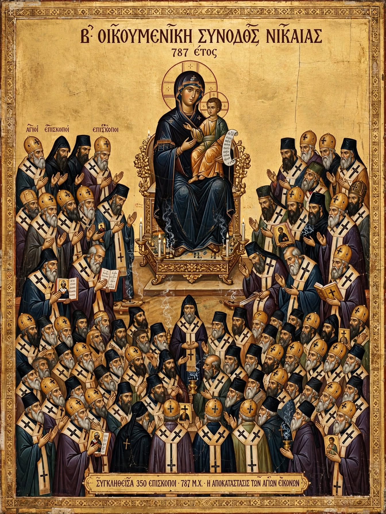 Representação artística sacra - Constantinopla III