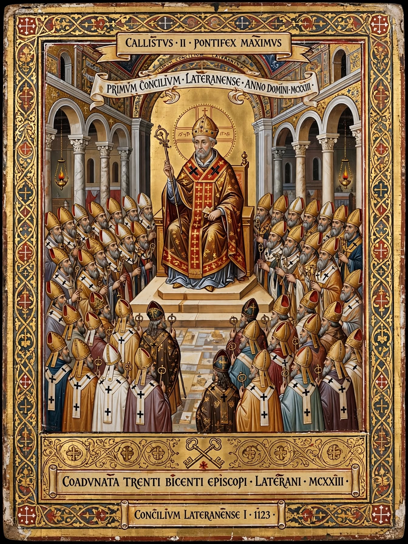 Representação artística sacra - Latrão I